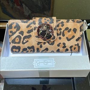 Jessica Simpson clutch wallet